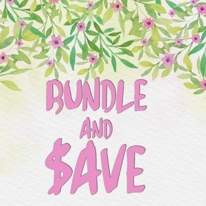 Save 15% and get a shipping discount on bundles!